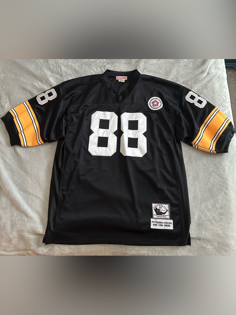 Mitchell & Ness Lynn Swann #88 Steelers 1976 Bicentennial Throwback Jersey 54